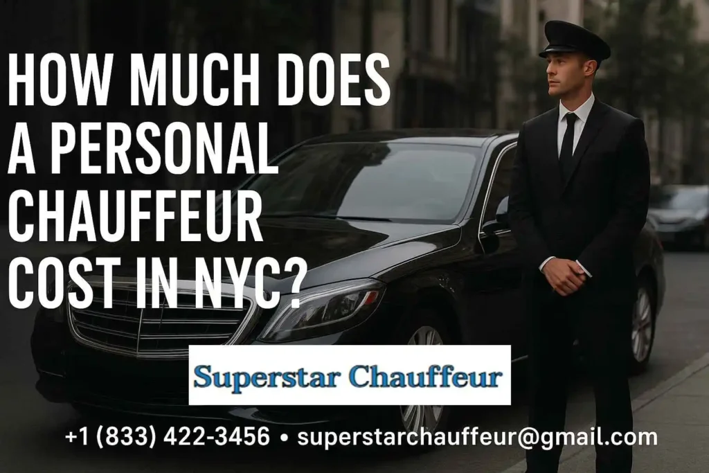 how much does a personal chauffeur cost in nyc