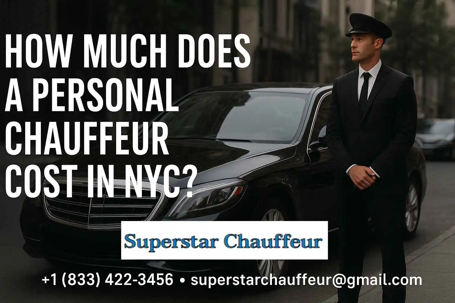 how much does a personal chauffeur cost in nyc