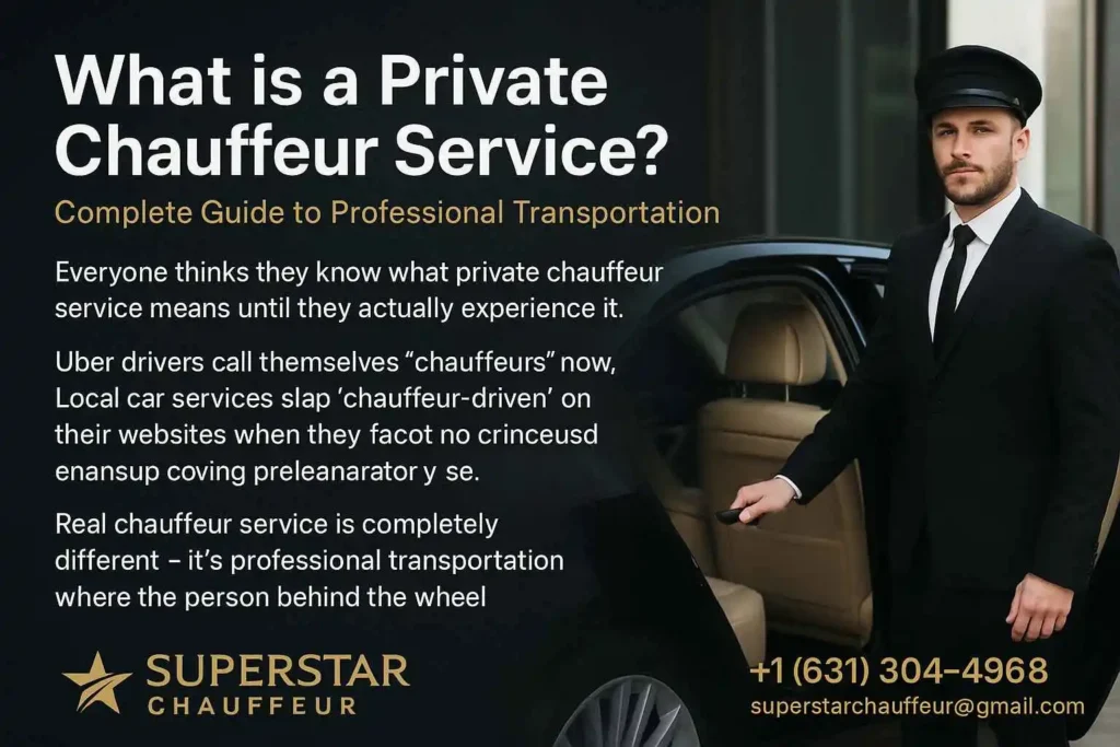 What is a Private Chauffeur Service? Complete Guide to Professional Transportation