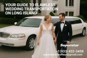 Elegant Wedding Ride on Long Island