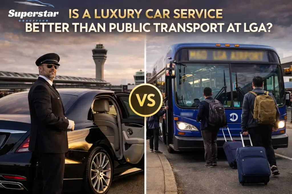 Is a Luxury Car Service Better Than Public Transport at LGA